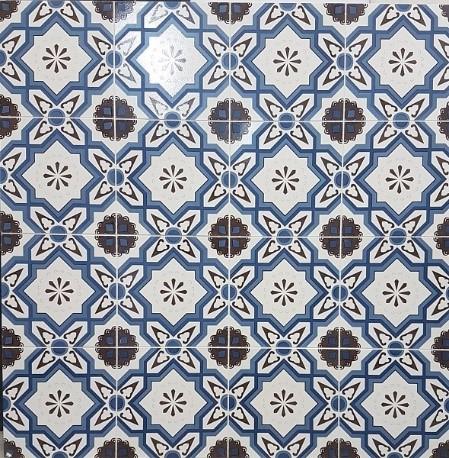 colonial patterned tiles